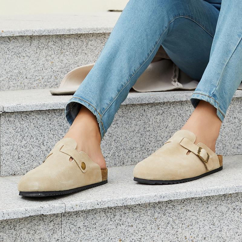 Men’s & Women’s Suede Clogs shoes,Adjustable Buckle Potato Shoes, Men’s Leather Mules, Cork Footbed Cushioned Sandals, Men’s & Women’s Suede Clogs shoes,Adjustable Buckle Potato Shoes, Men’s Leather Mules, Cork Footbed Cushioned Sandals,