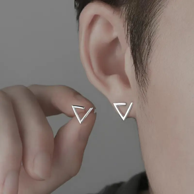 C14 Open Triangle Silver