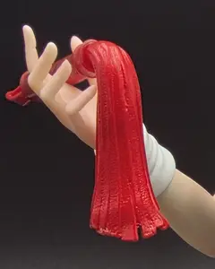 Crimson Overseer Bunny Statue [SL-CS-MAK-01] – Chainsaw Series – 12-inch PVC Art Sculpture