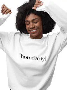 Homebody Sweatshirt, Homebody Shirt, Introvert Gift, Comfy Unisex Sweatshirt, Classic Fitted Casual Longsleeves Crewneck Pullover Sweater