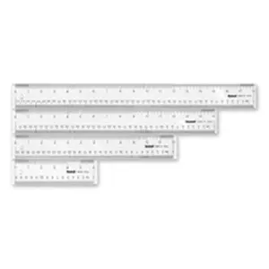 212 MAIN Acme United Corporation ACM Plastic Ruler - 12 in Long