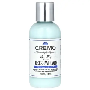 Cremo Post Shave Balm, Refreshing Mint, 4 fl oz (118 ml)