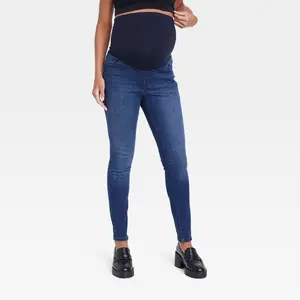 Isabel Maternity by Ingrid & High Rise Standard Fit Ankle Ponte Pants Isabel Maternity by Ingrid & High Rise Standard Fit Ankle Ponte Pants