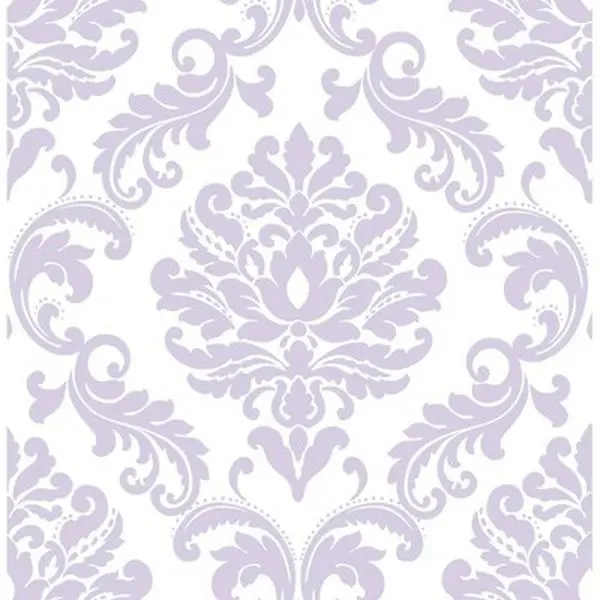 NuWallpaper Ariel Peel and Stick Wallpaper Purple