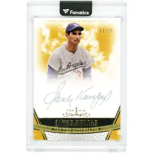 Sandy Koufax Los Angeles Dodgers Autographed 2011 Topps Tier One Silver Ink #T1-SK #17/25 Card - Fanatics Authentic Certified