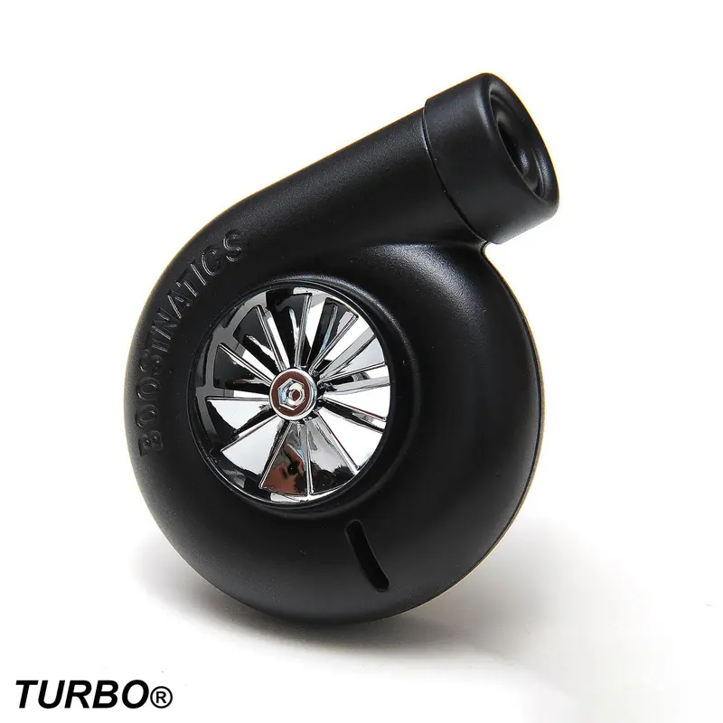 Turbo® Air Freshener for Automobiles by Boostnatics (Black)