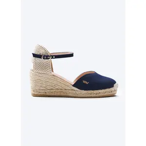 Reus Canvas Espadrille Wedges