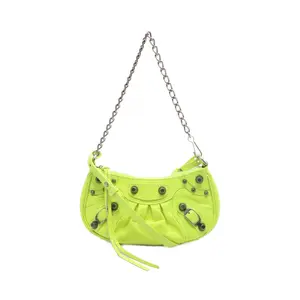 Pre-owned Balenciaga Others Shoulder Bags Le Cagole Mini BB Leather Handbag