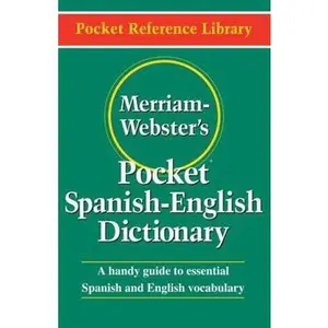USED Book - Merriam-Webster's Pocket Spanish-English Dictionary by Merriam-Webster (Paperback) - Spanish