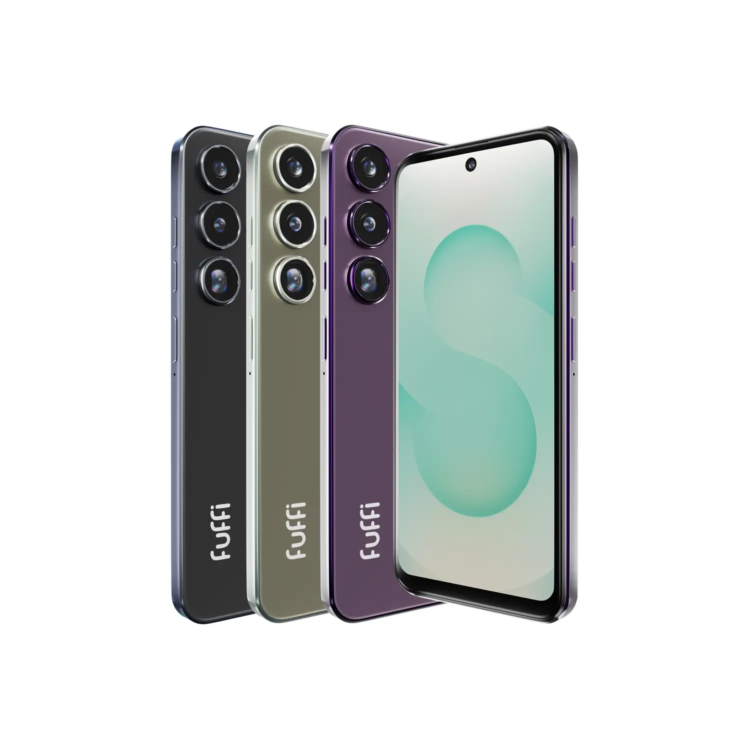 FUFFI 6.56 Inch Smartphone, 1 Count Unlocked 4G Network Android 10.0 Phone, Dual SIM Cards, Quad Core Processor, Fashion Phone for Gaming, Watching Mo