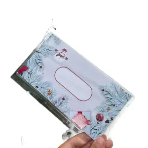 "It's the Season" Christmas Cash Envelope with Festive Candy Design for Holiday Gifting
