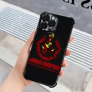 Phone Case: 1 Limbus Company Logo Sin Train Emblem Fan for Gamers & Anime Fans Phone Case Electroplating Process Protective Cover with Reinforced Cushioning And Collision Prevention Suitable for iPhone 17 16 15 14 Pro Max Cover, Accessories