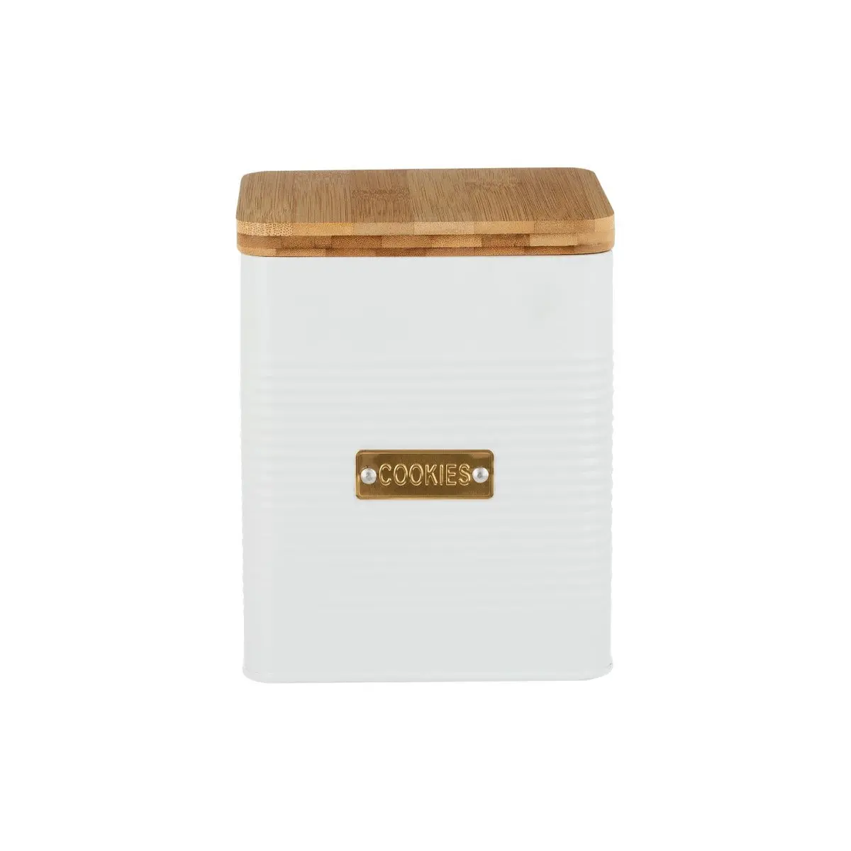 Typhoon Otto 2.8-Quart Square Cookie Jar | White