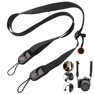 Adjustable Universal Camera Neck Strap, Compatible with Sony Canon Nikon Fuji Leica Olympus Pentax Dslr Mirrorless Cameras