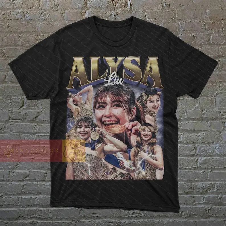 Vintage Alyssa Liu Shirt Unisex Bootleg T-Shirt - 90s Retro Graphic Tee