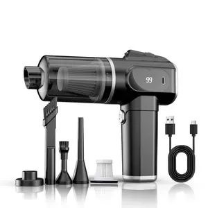 【Super Electric】- Handheld Steam Cleaner, 2-in-1 Suction & Blowing, with 4 Replacement Accessories, Multifunctional Household Steam Cleaner for Kitchen & Car Cordless Powerful Vacuum Mattress Stick Surface Portable Fabric Machine