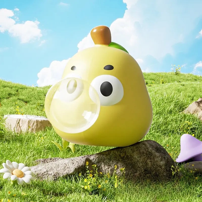 Puffed Pear - Yellow