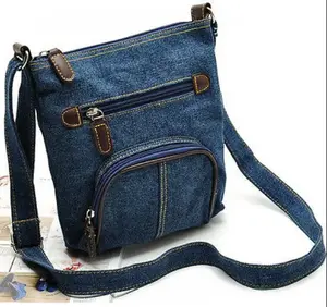 Denim Casual Crossbody Bag