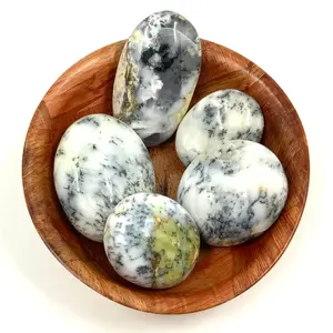 Dendritic Opal Palm Stone