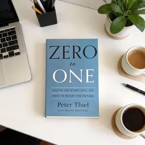 【Zero To One】 By Peter Thiel - Startup & Innovation Guide for Entrepreneurs & Business Professionals paperback book