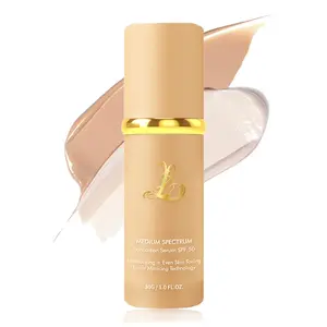 Foundation 4 in 1 - Color Changing Foundation, Medium Spectrum with SPF 50, Hypoallergenic Hydrating Liquid Concealer, Long-lasting & Waterproof Natural Finish 1.06 fl oz makeup forever skin tint flawless filter