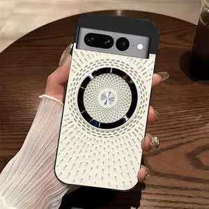 Perfect tech gift! Luxury Magnetic Phone Case for Google Pixel 7 Pro, Sleek Geometric Design for Men & Women — 975
