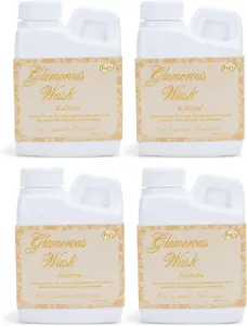 Glamorous Wash 4 ounce Fine Laundry Detergent Pack of 4, Kathina