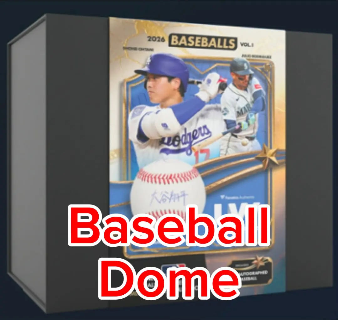 (Dome) 1 Autographed Single Baseball - 2026 Fanatics Under Wraps Autographed Baseball Jersey Dome.