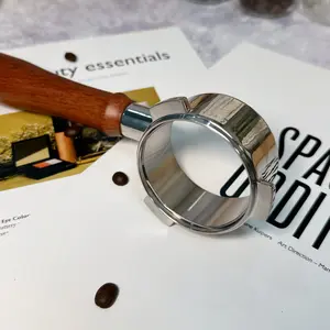 Bottomless Portafilter 54mm, Bottomless Naked Portafilter Compatible with Breville 8 Series and 54mm Breville Machines