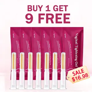 BUY 1 Get 9 Free 10-Piece Feminine Hydrating Daily Gel | Collagen & Aloe Vera Infused Formula for Deep, Long-Lasting Hydration, Gentle Moisturizing & pH-Balanced Care, Ideal for Daily Intimate Use