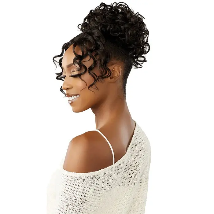 Sensationnel Lulu Bun HD Lace Parting Bang - UPDO UNIT 13