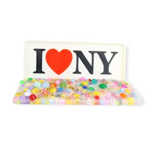 I LOVE NY Picky Party Pad - Satisfy Your Urge to Pick, Pop and Peel Stress-Free!  Picky Party Pad and Tray  Picky Pad Silicone