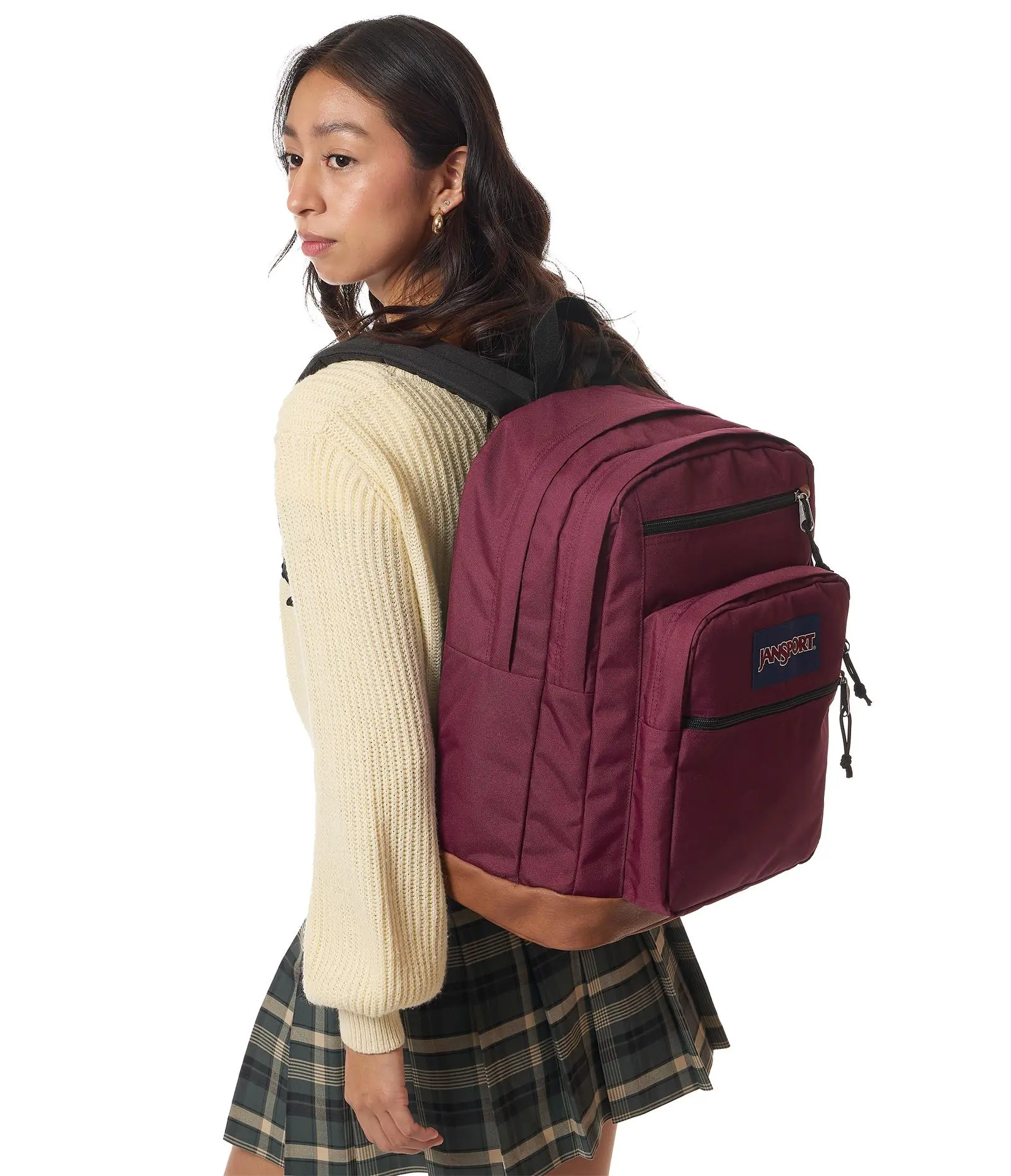 JanSport Big Student Backpack - Vintage Washed Fade Casual, American College Style, Multi-Pockets School Daypack with Adjustable Straps (Backpacks for School)