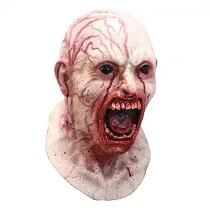 1PC Halloween Horror Vampire Mask Zombie Alien Infected Latex Headgear