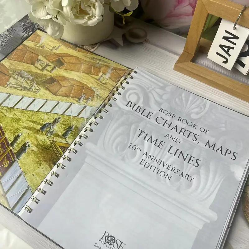 Bible Study Notebook Vol.1: 10th Anniversary Edition - Book of Bible Charts, Maps & Time Lines, Paperback Compendium with Illustrations, Christian Notebook