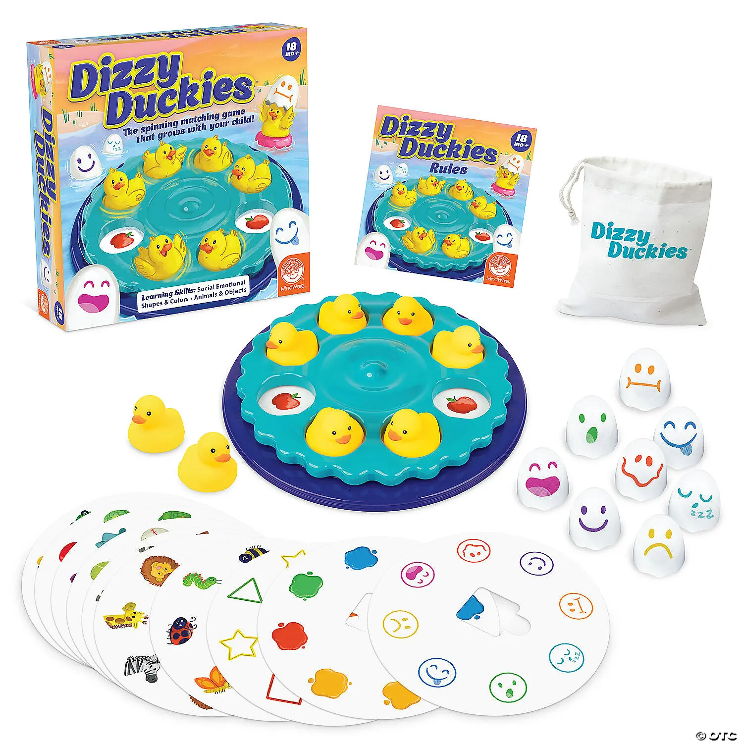 Dizzy Duckies Early Learning Matching Game