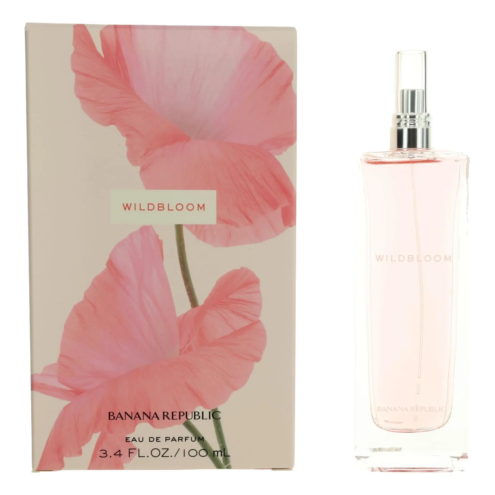 Wildbloom by Banana Republic Women's Eau De Parfum Spray - Bottled Women's Fragrance, 3.4 oz (3 to 3.9 fl oz), Fresh Scent for Everyday Use, Smelling Good