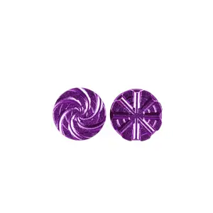 Machined Goggle Screw Set "Cyclone" Purple