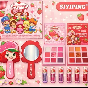 Strawberry 7 Pieces Set includes silicone mirror