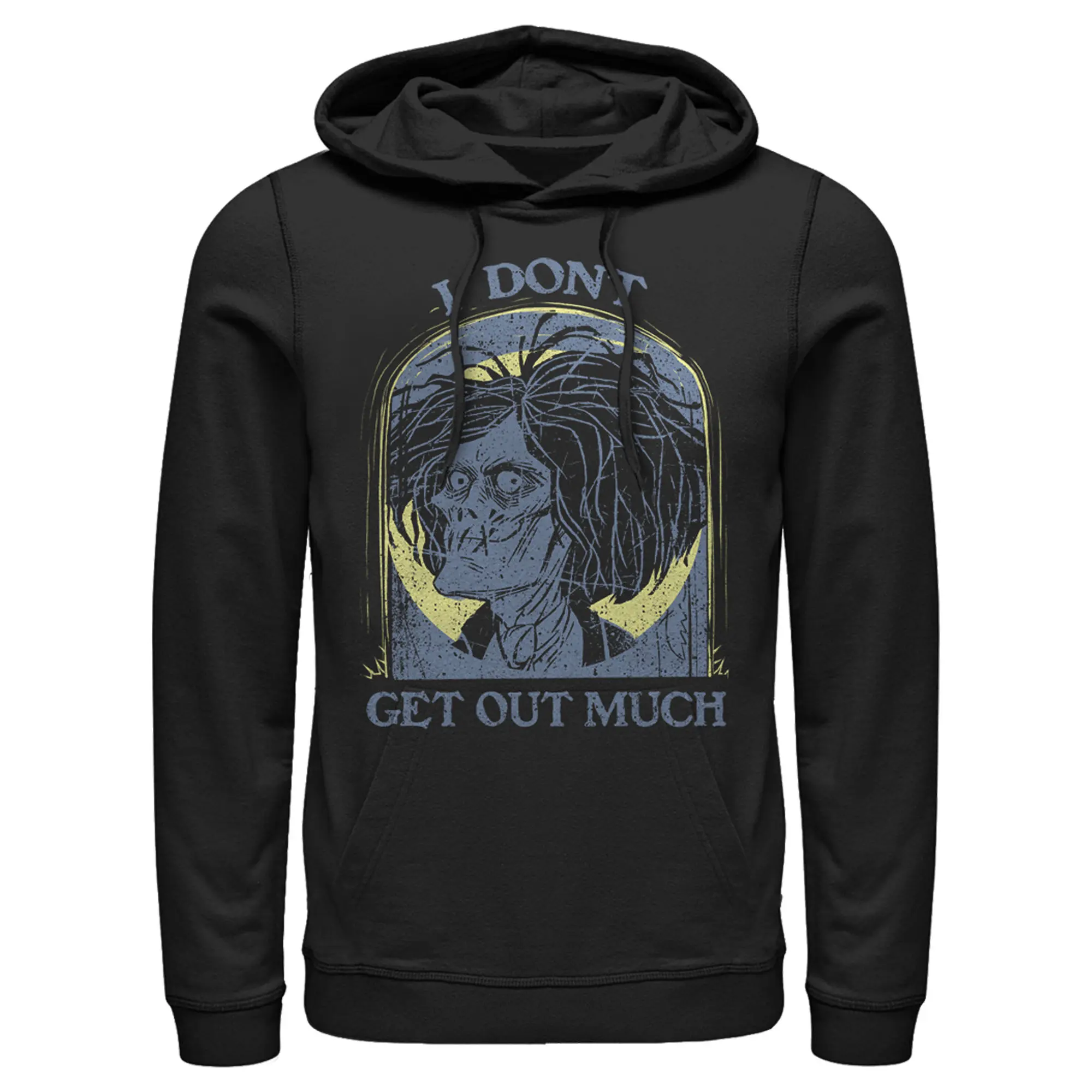 Men's Disney Hocus Pocus Billy Zombie Get Out Much Pull Over Hoodie