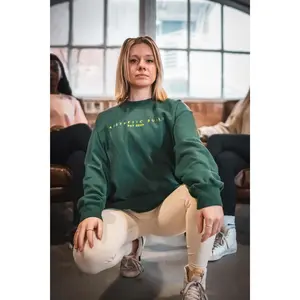 Emerald Green Infinity Oversized Sweater