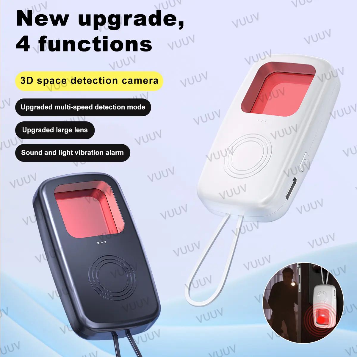 Infrared Camera Detector For Security Protection Camera Anti-Peeping Camera Detector Lens Detect Gadget LED Spy Gear