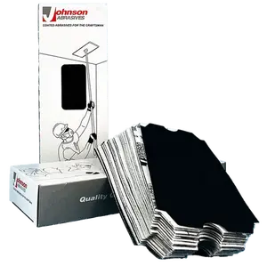 Johnson Abrasives Drywall Paper Sanding Sheets (100 pack) | SMOOTH-KUT