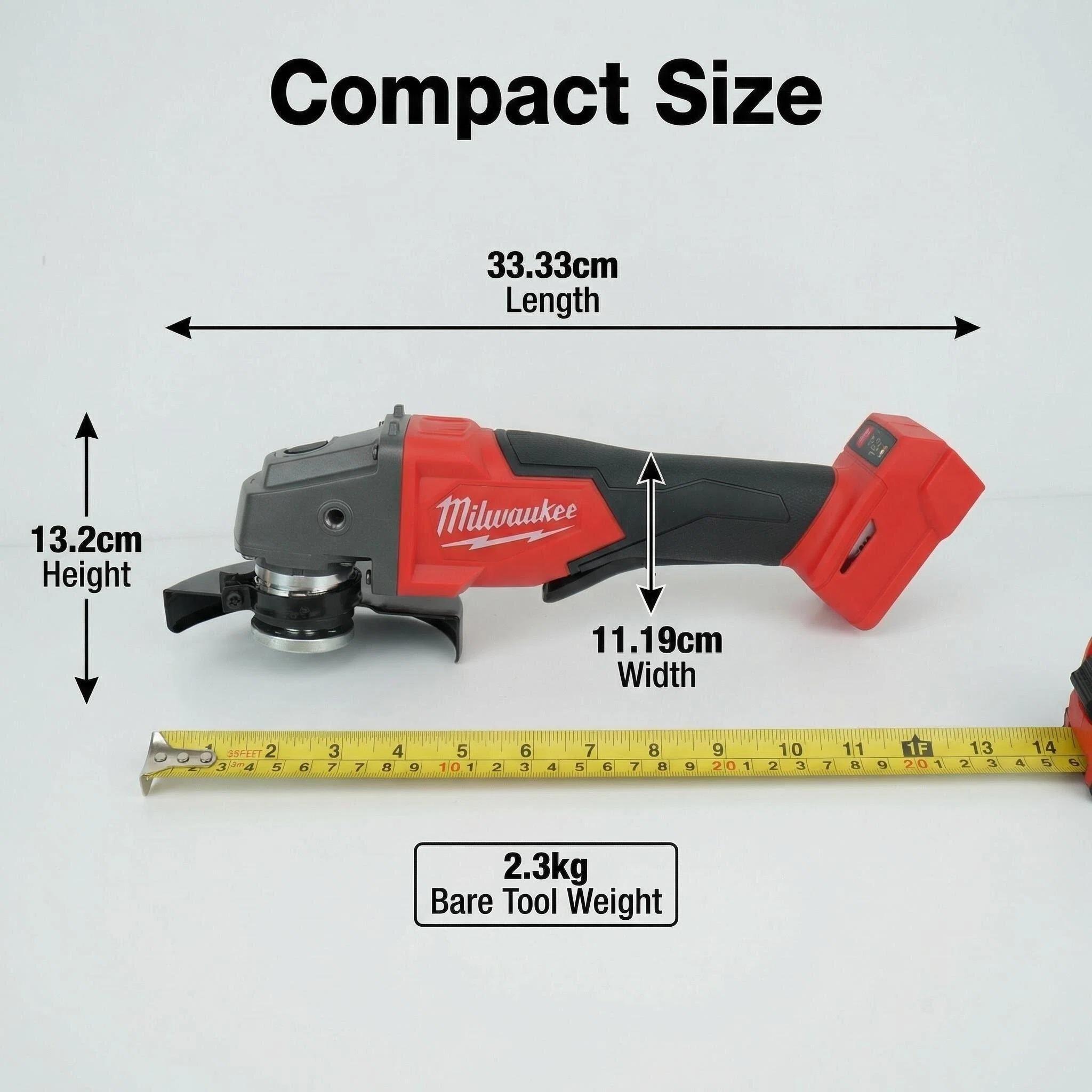 Milwaukee M18 125mm Brushless Angle Grinder 16 lines 4 d laser professional power tool m14 spindle