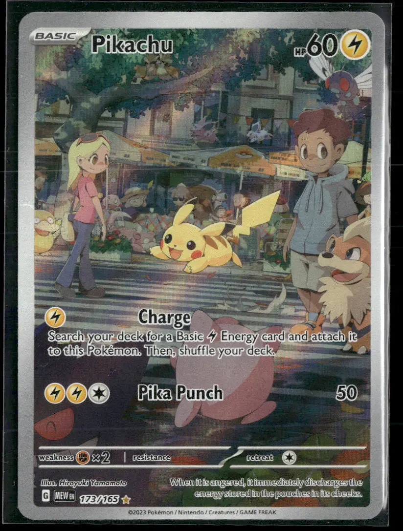SV: Scarlet & Violet 151 Pikachu #173/165 SV: Scarlet & Violet 151 Pikachu #173/165