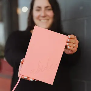 abide Journal: Faith Journal for a Closer Walk with God - Transform Your Quiet Time as You Reflect, Grow, and Abide in Him Daily. notebook journals girl gift