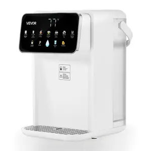 VEVOR Instant Hot Water Dispenser,  Countertop Boiling Water Dispenser with Adjustable 7 Temperatures & 7 Water Volumes, 118oz Removable Water Tank, Quick Heating with Touchscreen & Child Lock for Home