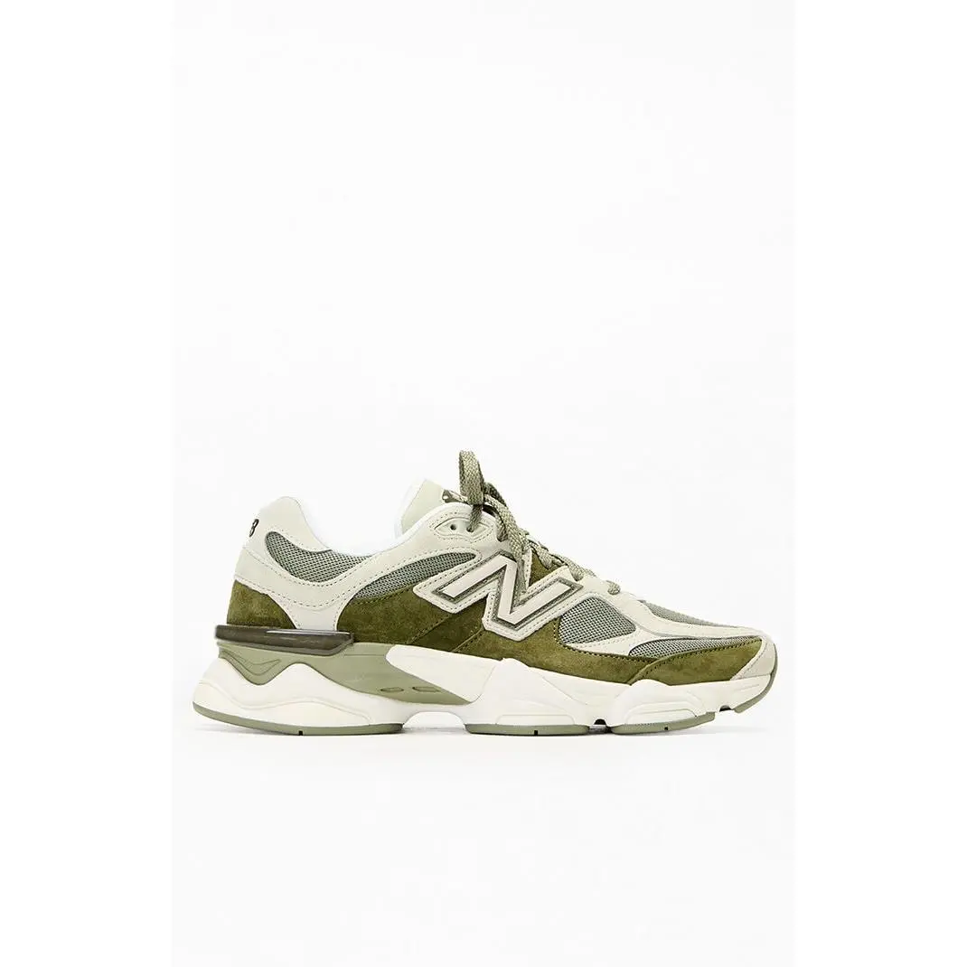 New Balance Men's Olive 9060 Shoes - Multicolor