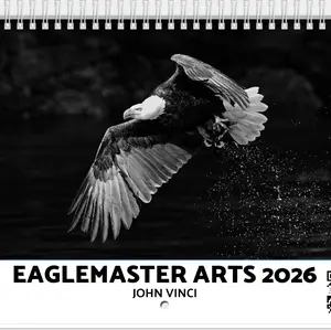 2026 B&W Wildlife Calendar