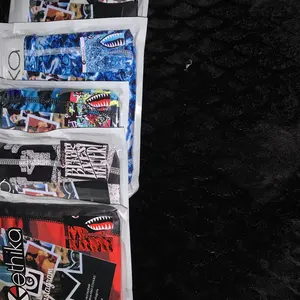 3pcs/4pcs/5pcs Random Sexy Print Men's Underwear Boxer Briefs, Breathable Men's Underwear, Plus Size Boxer Shorts S-XXXL, Sportswear and Casual Wear, Holiday Gift, Sweatpants, Cuffed Sweatpants, Suitable for all seasons.